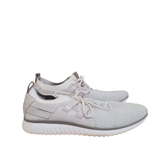 New Cole Hann Men's Grand Motion Woven Stitchlite Opttic White Sneakers Size 11 - Picture 1 of 6